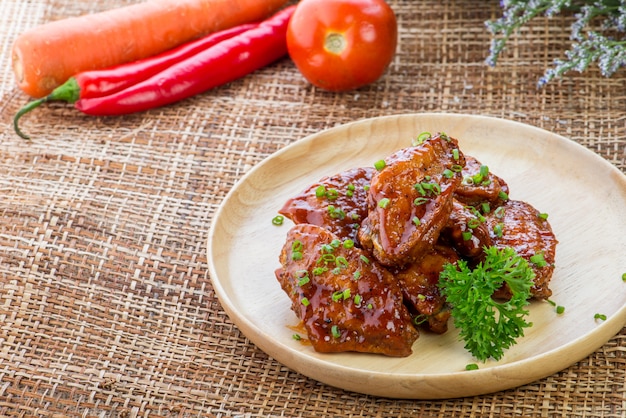 fast food products fried chicken wings in batter