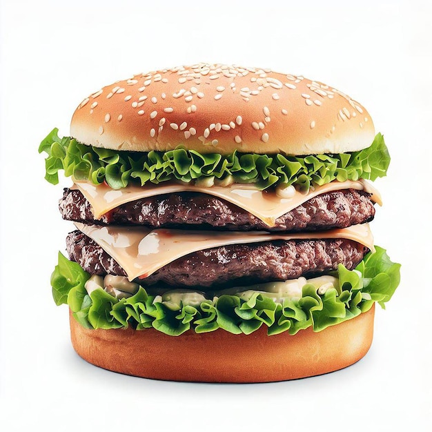 fast food spicy burger with fries zinger burger fast food ad poster illustration