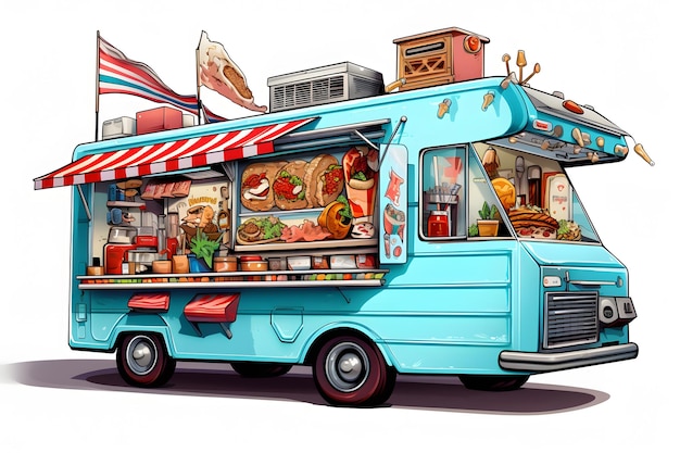 Fast Food Truck Menu