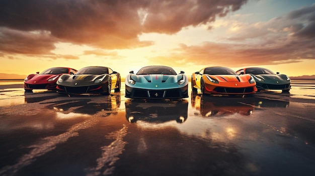 Fast supercars photo