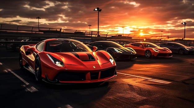 Fast supercars photo