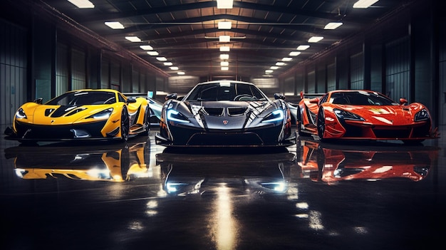 Fast supercars photo