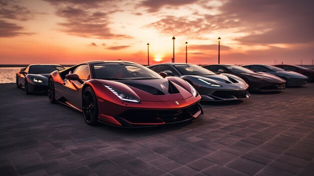 Fast supercars photo