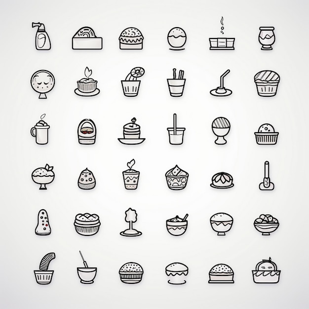 fastfood 3d icons