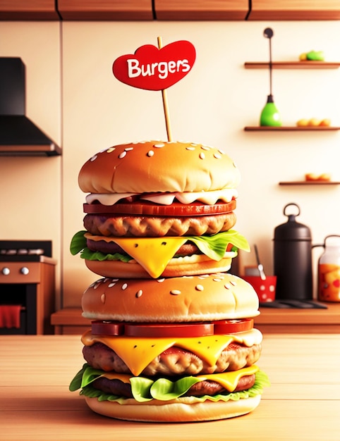 Fastfood leuke hamburgers