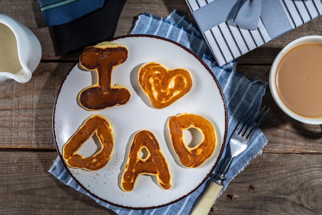 Father day pancakes