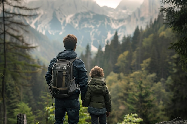 Foto padre e figlio