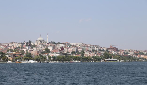 Fatih district in Istanbul City