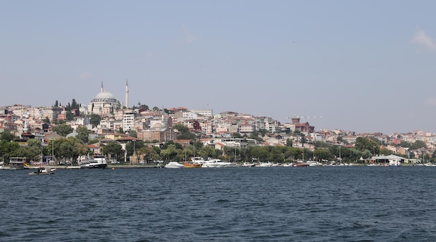 Fatih district in Istanbul City