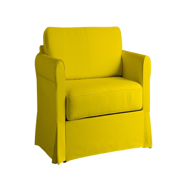 Fauteuil geïsoleerd op wit