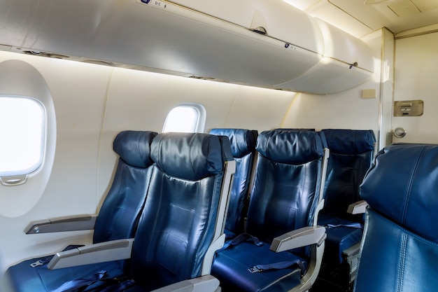 Fauteuils in een ingebouwde stoel Aircraft Cabin Economy class