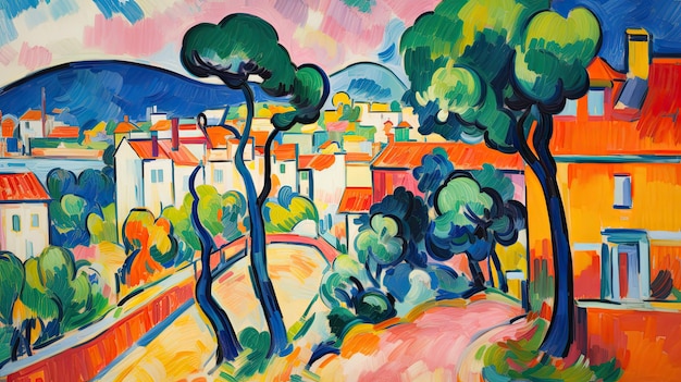 Photo fauvism art