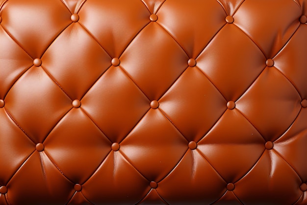 Faux leather sofa
