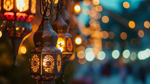 Photo fawanis muslim feast of the holy month of ramadan kareem