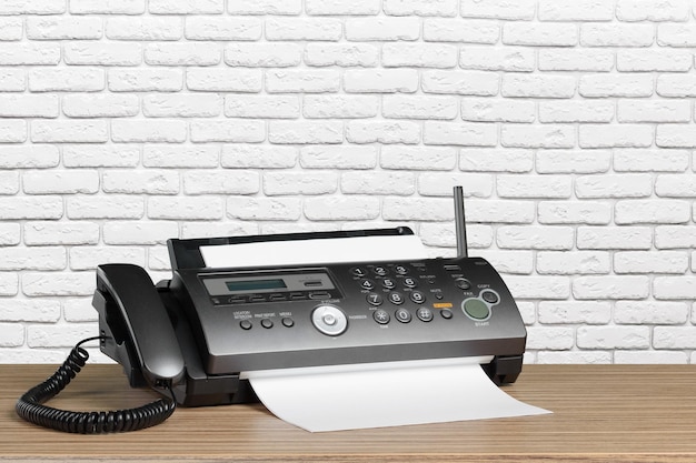 Faxapparaat op kantoor