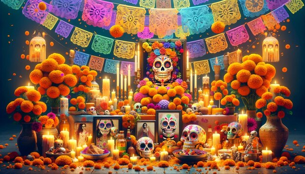 Dia de los Muertos 축제의 속성과 전통