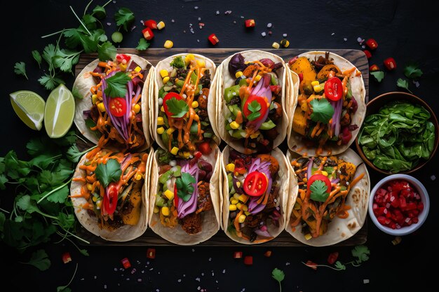 Photo feast for the eyes bestselling vegan taco specta