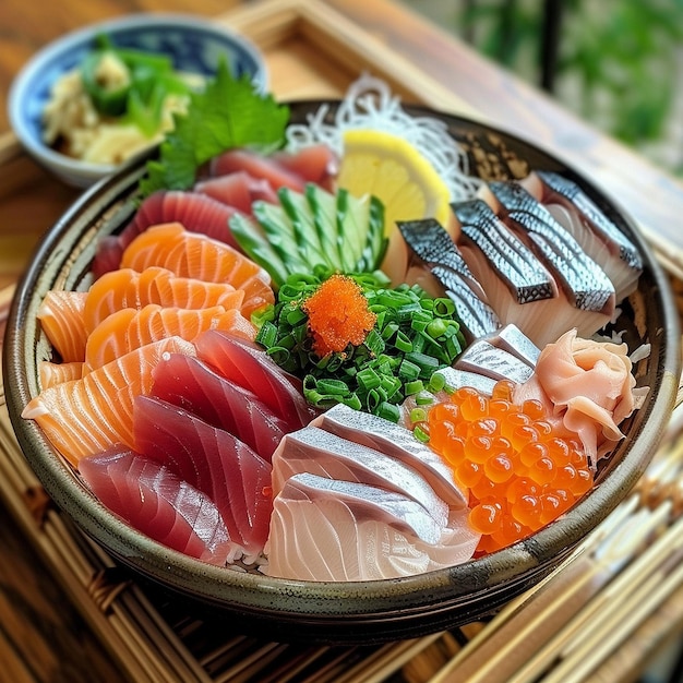 A Feast of Fresh Sashimi