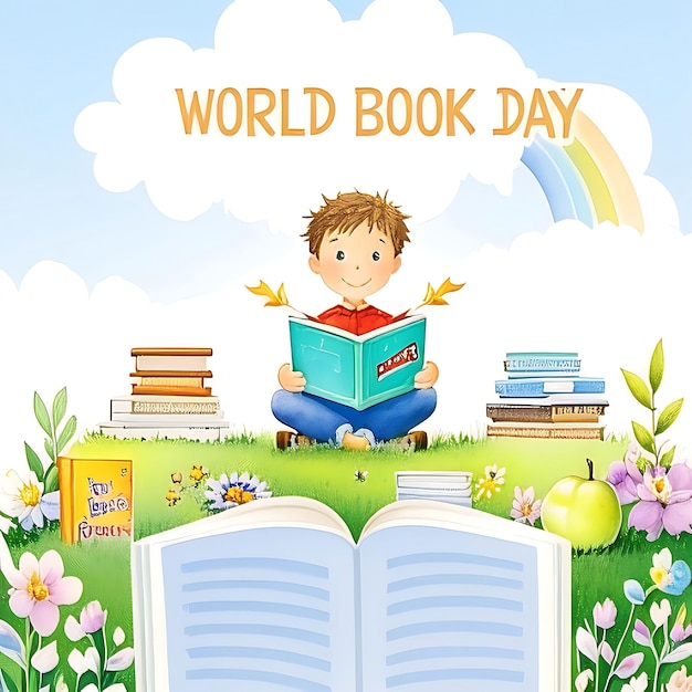 Feast of Words Illustration Images to Celebrate World Book Day