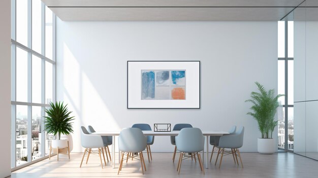 Feast your eyes on this elegant dining room setup perfect for hosting dinner parties with generativeai