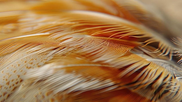 Photo the feather of a prairiechicken