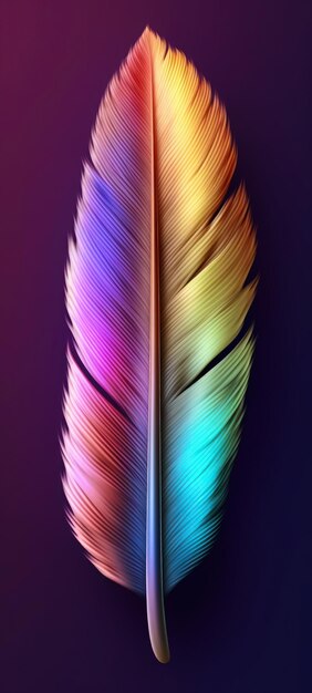 Premium AI Image  Feathered Symphony A Mesmerizing Ode to Nature039s Artistry