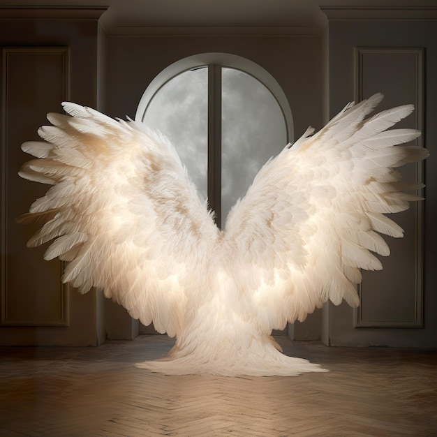 羽のような天使の羽