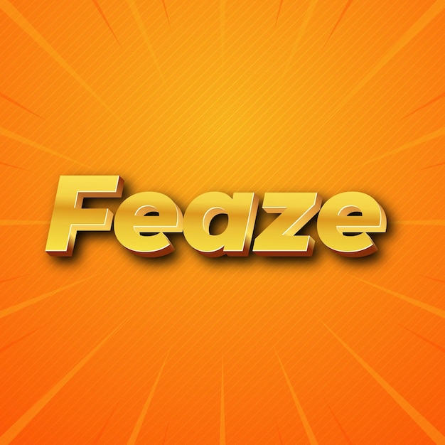 Feaze text effect gold jpg attractive background card photo confetti