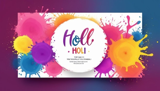 fee vector a poster for the Holi festival of the year