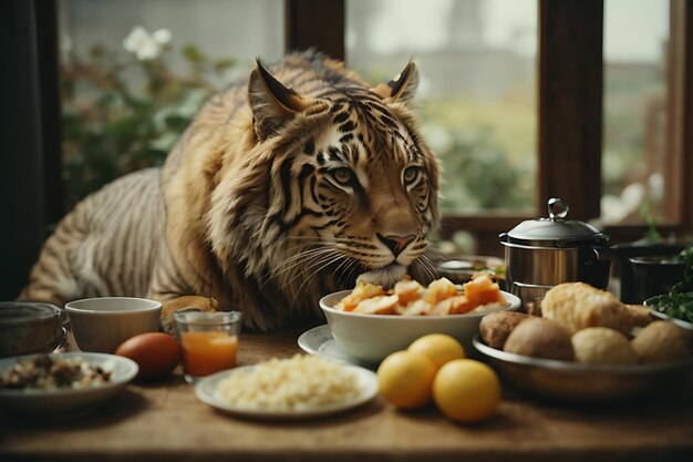 写真 食事の時間