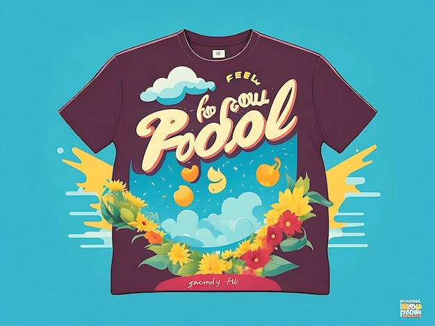 Feel good today t shirt design