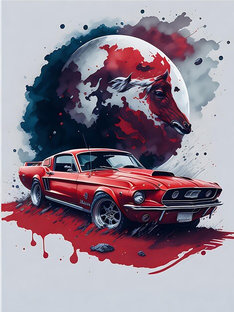 Feel the space with mustang