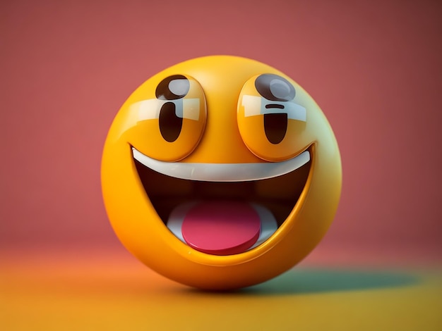 Feeling happy emoji happy emoji feeling good emoji lol emoji ai generated