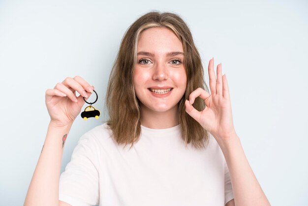 feeling happy showing approval with okay gesture