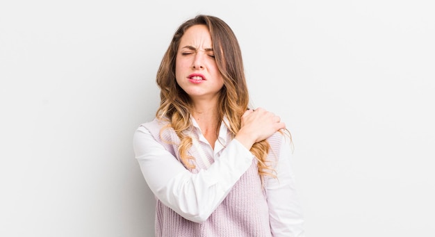 feeling tired stressed anxious frustrated and depressed suffering with back or neck pain