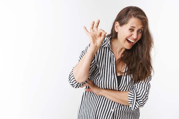 Feeling totally okay. Portrait of healthy and active elderly woman