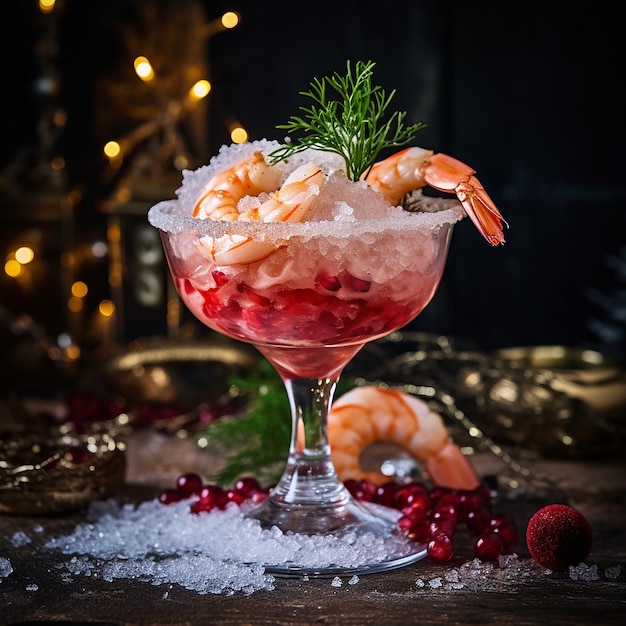 feestelijke garnalencocktail