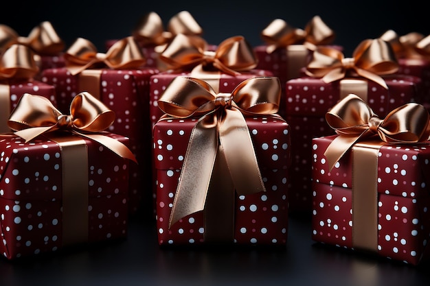 feestelijke geschenken patroon verpakking voor evenementen en feestdagen kerstcadeaus