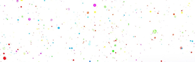 Feestelijke onberispelijke confetti Feeststerren Helder confetti op witte achtergrond Bewonderenswaardige feestelijke overlay sjabloon Panoramische vector achtergrond