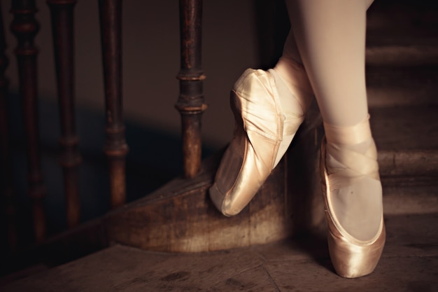 Foto piedi di ballerina