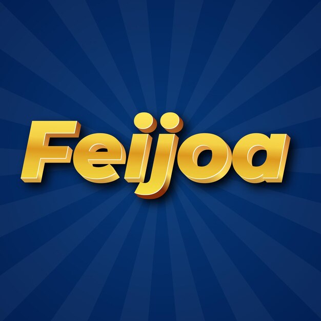 Feijoa text effect gold jpg attractive background card photo