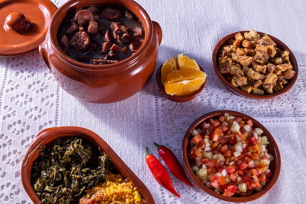 Feijoada, the Brazilian cuisine tradition.