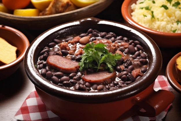 Foto feijoada, cibo tradizionale brasiliano