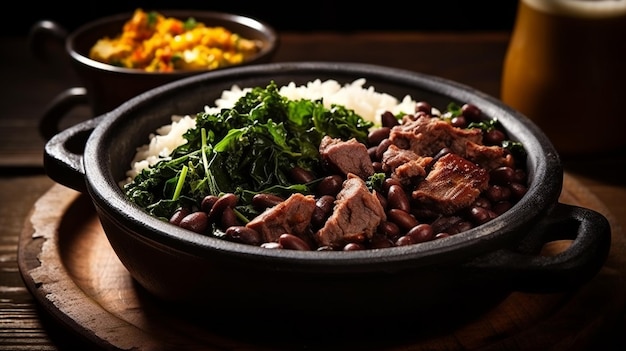 페이조아다 (Feijoada) 브라질의 흑콩과 돼지고기 김