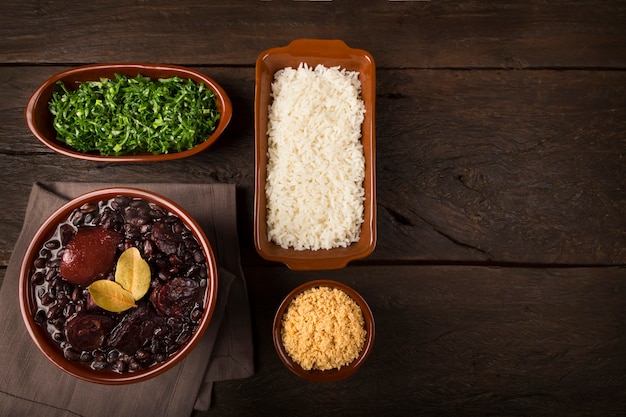 Feijoada a typical Brazilian food