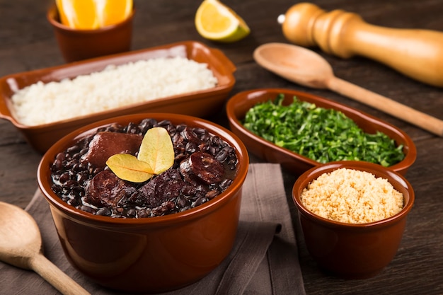 Feijoada a typical Brazilian food