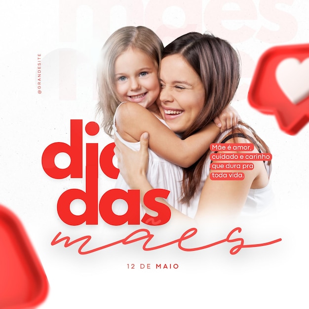 Feliz dia das Maes