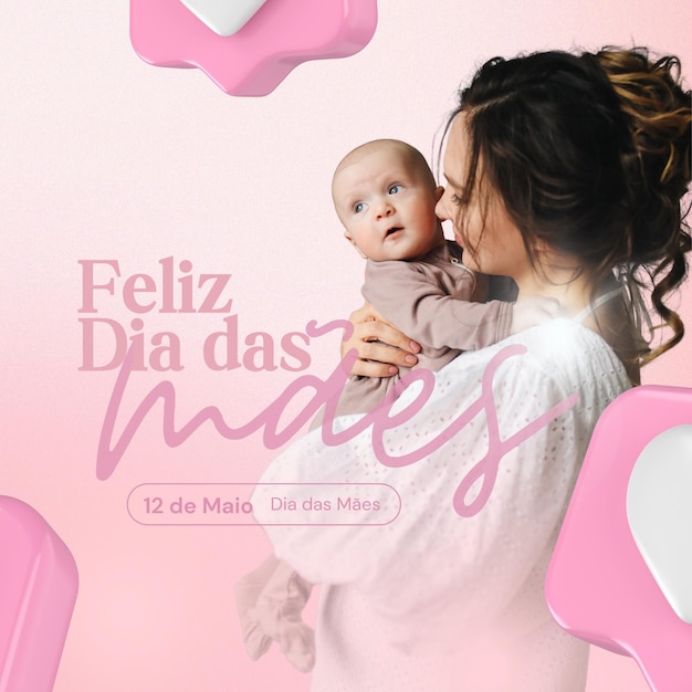Feliz dia das Maes