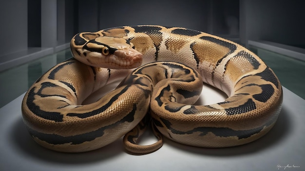 Female ball python