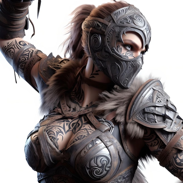 Female Barbarian Warrior